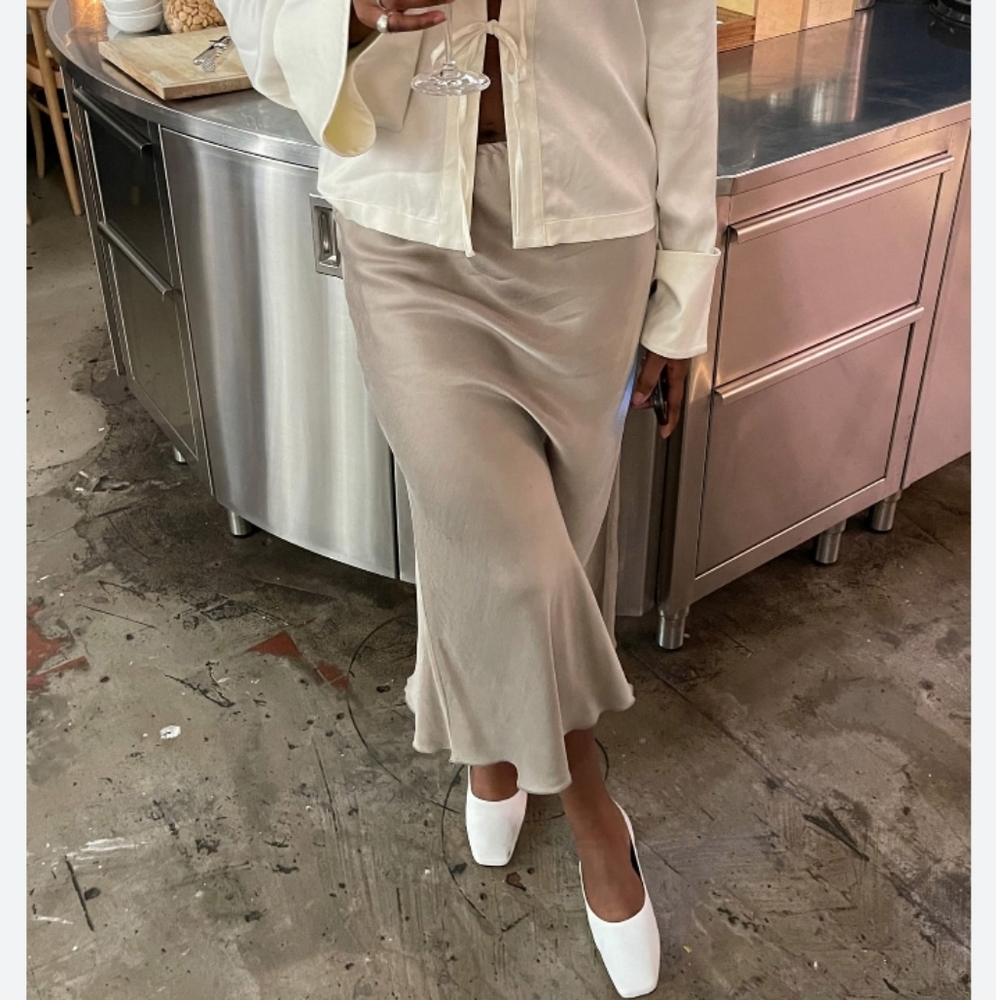 Djerf Avenue Dream Skirt Rain XXS